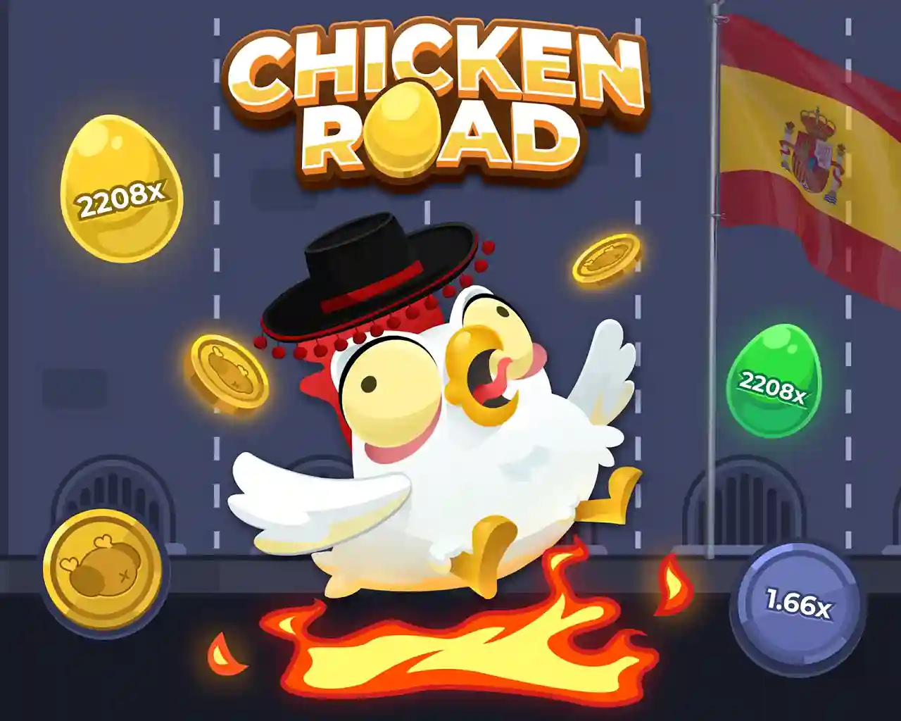 Chicken Road Demo kostenlos spielen